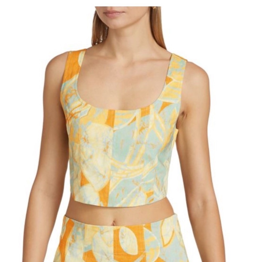 A.L.C.
Isabel Sea Glass Crop Top
null